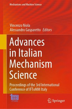 Cover Advances in Italian Mechanism Science (eBook, PDF)