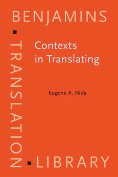 Contexts in Translating - Eugene A. Nida, Nida