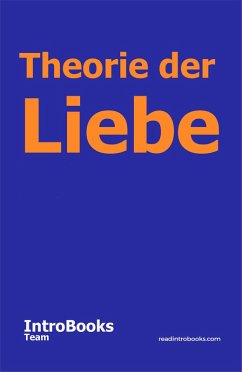 Cover Theorie der Liebe (eBook, ePUB)