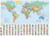 Philip's RGS World Wall Map (with Flags)