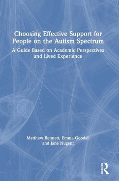 Cover Choosing Effective Support for People on the Autism Spectrum