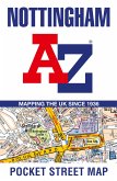 Nottingham A-Z Pocket Street Map