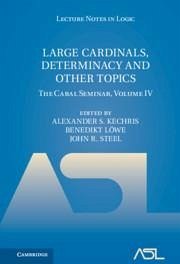 Large Cardinals, Determinacy and Other Topics