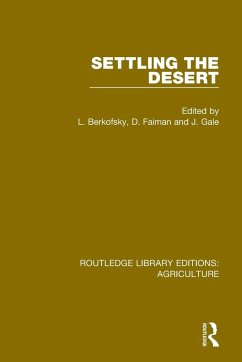 Cover Settling the Desert
