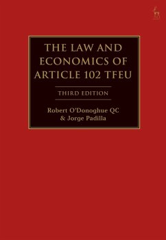 The Law and Economics of Article 102 TFEU (eBook, ePUB) - Kc, Robert O'Donoghue; Padilla, Jorge