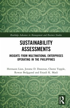 Sustainability Assessments - Lion, Hermann; Donovan, Jerome D; Topple, Cheree; Bedggood, Rowan; Masli, Eryadi K