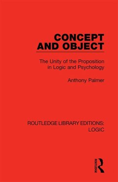 Concept and Object - Palmer, Anthony