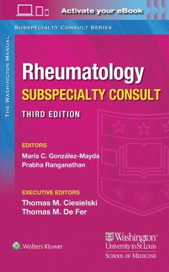 Washington Manual Rheumatology Subspecialty Consult - Gonzalez, Dr. Maria, MD