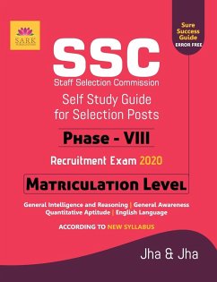 SSC MATRICULATION LEVEL PHASE VIII GUIDE 2020 - Jha And Jha