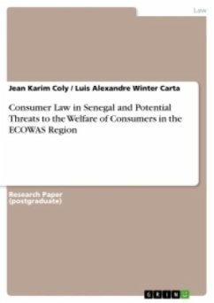 Consumer Law in Senegal and Potential Threats to the Welfare of Consumers in the ECOWAS Region - Winter Carta, Luis Alexandre;Coly, Jean Karim