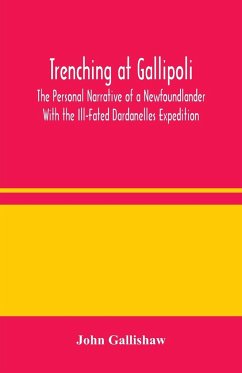 Trenching at Gallipoli - Gallishaw, John
