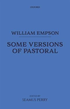 William Empson: Some Versions of Pastoral - Empson, William
