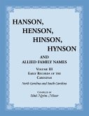 Hanson, Henson, Hinson, Hynson, and Allied Family Names, Volume 3