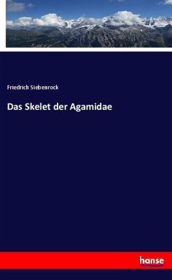 Das Skelet der Agamidae - Siebenrock, Friedrich