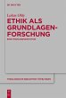 Ethik als Grundlagenforschung (eBook,... - Bild 1