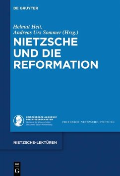 Nietzsche und die Reformation (eBook, PDF) Cover Nietzsche und die Reformation (eBook, PDF)