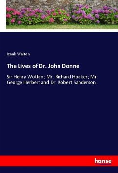 Cover The Lives of Dr. John Donne
