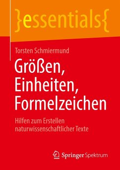 Größen, Einheiten, Formelzeichen - Schmiermund, Torsten