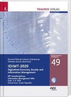 Cover IDIMT-2020, Digitalized Economy, Society and Information Management, Schriftenreihe Informatik, Band 49