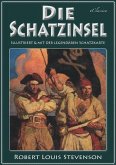 Die Schatzinsel (Illustriert & mit der legendären Schatzkarte) (eBook, ePUB)