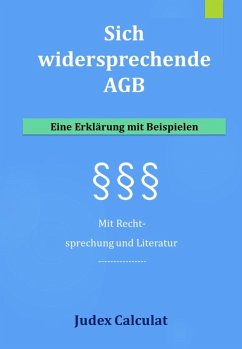 Cover Sich widersprechende AGB (eBook, ePUB)
