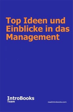 Cover Top Ideen und Einblicke in das Management (eBook, ePUB)