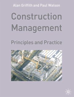 Construction Management (eBook, PDF) - Griffith, Alan; Watson, Paul
