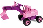 LENA® 02137EC - Giga Trucks, Aufsitz-Bagger, rosa, L/B/H 70x27x32 cm LENA® 02137EC - Giga Trucks, Aufsitz-Bagger, rosa, L/B/H 70x27x32 cm
