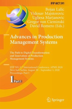 Advances in Production Management Systems. The Path to Digital Transformation and Innovation of Production Management Systems (eBook, PDF)