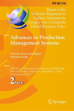 Advances in Production Management Systems. Towards Smart and Digital Manufacturing (eBook, PDF)