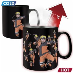 ABYstyle - Naruto Shippuden Multicloning Thermoeffekt Tasse