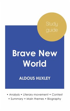 Cover Study guide Brave New World by Aldous Huxley (in-depth literary analysis and complete summary)