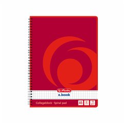 Cover Herlitz Spiralblock A5 kariert 80 Blatt