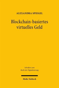 Blockchain-basiertes virtuelles Geld (eBook, PDF) - Spiegel, Alexandra