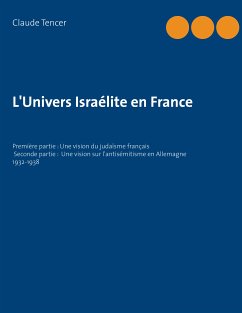 L'Univers Israélite en France (eBook, ePUB) - Tencer, Claude