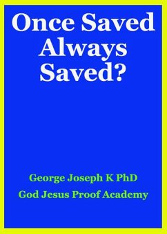 Cover Once Saved Always Saved? (eBook, ePUB)