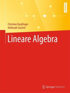 Lineare Algebra (eBook, PDF) - Karpfinger, Christian; Stachel, Hellmuth