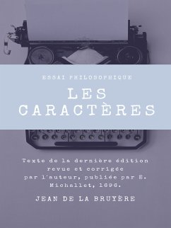 Les Caractères (eBook, ePUB) - de La Bruyère, Jean