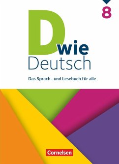 D wie Deutsch 8. Schuljahr. Schülerbuch - Grünes, Sven