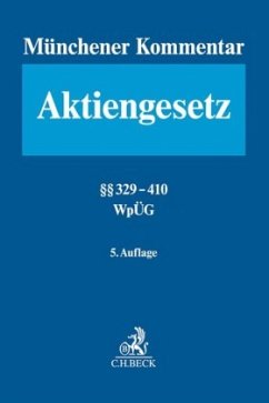 Cover Münchener Kommentar zum Aktiengesetz Bd. 6: §§ 329-410, WpÜG, Österreichisches Übernahmerecht