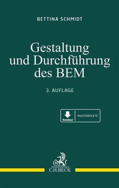 Gestaltung und Durchführung des BEM - Schmidt, Bettina