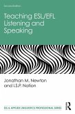 Teaching ESL/EFL Listening and Speaking (eBook, PDF)