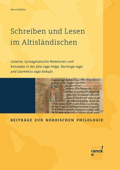 Schreiben und Lesen im Altisländischen (eBook, PDF) - Müller, Kevin