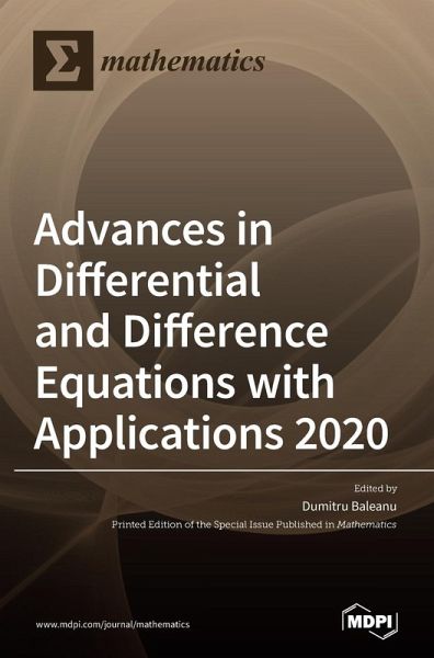 Advances in Differential and Difference Equations with Applications 2020 Advances in Differential and Difference Equations with Applications 2020