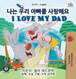 Cover I Love My Dad (Korean English Bilingual Children's Book)