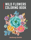 Wild Flowers Coloring Book