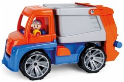 Cover LENA® 04416EC - Truxx, Müllwagen mit Spielfigur, mehrfarbig, Länge 30 cm