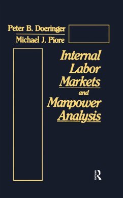 Cover Internal Labor Markets and Manpower Analysis (eBook, PDF)