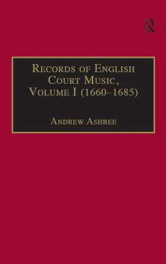 Cover Records of English Court Music (eBook, ePUB)