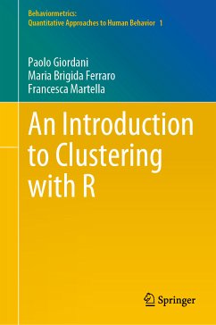 An Introduction to Clustering with R (eBook, PDF) - Giordani, Paolo; Ferraro, Maria Brigida; Martella, Francesca